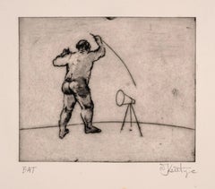Senza titolo -- Stampa, incisione, figura, cofanetto HMV di William Kentridge