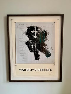 Yesterday's Good Idea: A limited edition print by William Kentridge