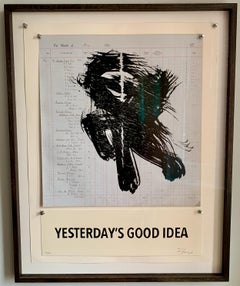 Yesterday's Good Idea: A limited edition print by William Kentridge
