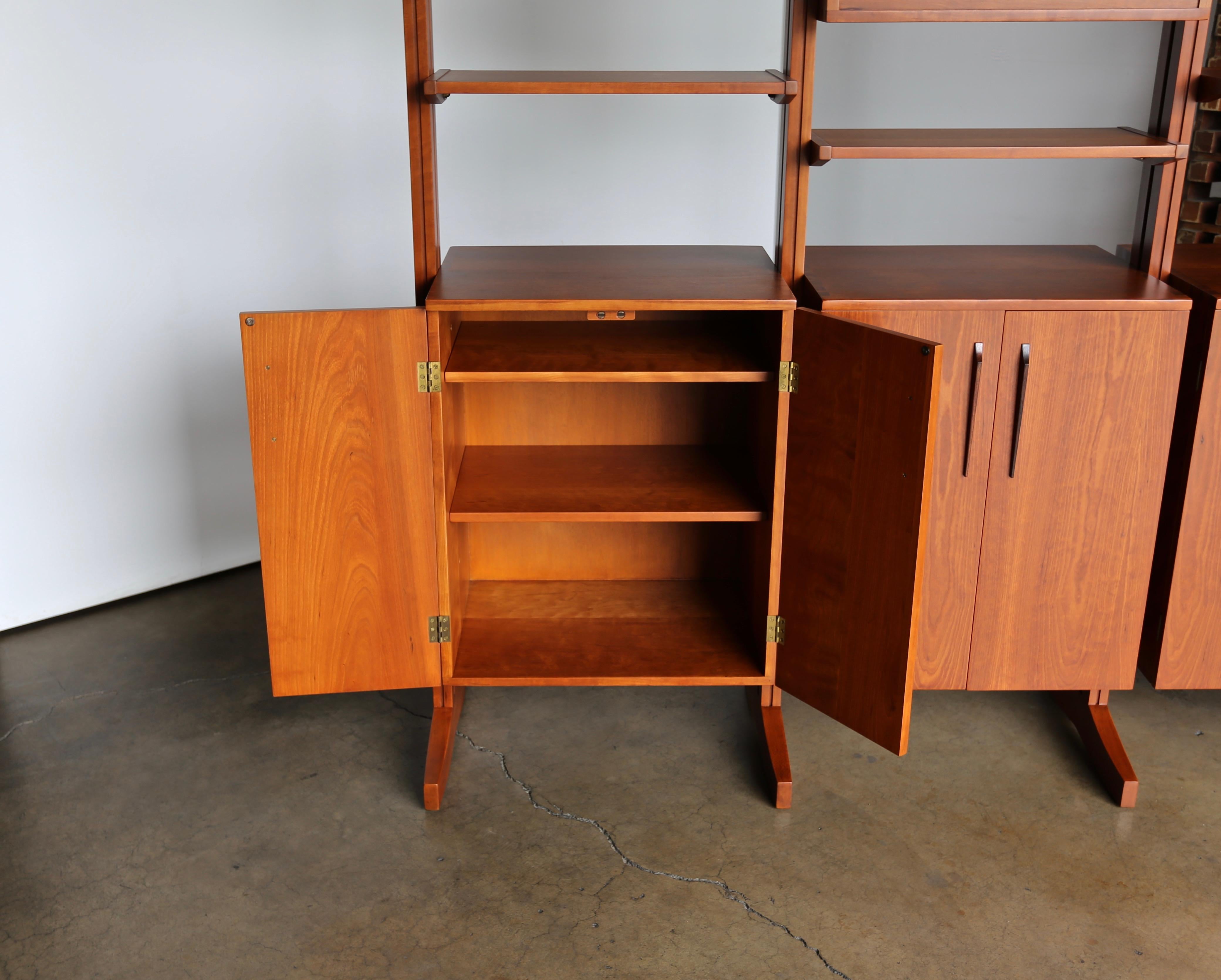 William Ketelle Handcrafted Freestanding Wall Unit, 1971 2