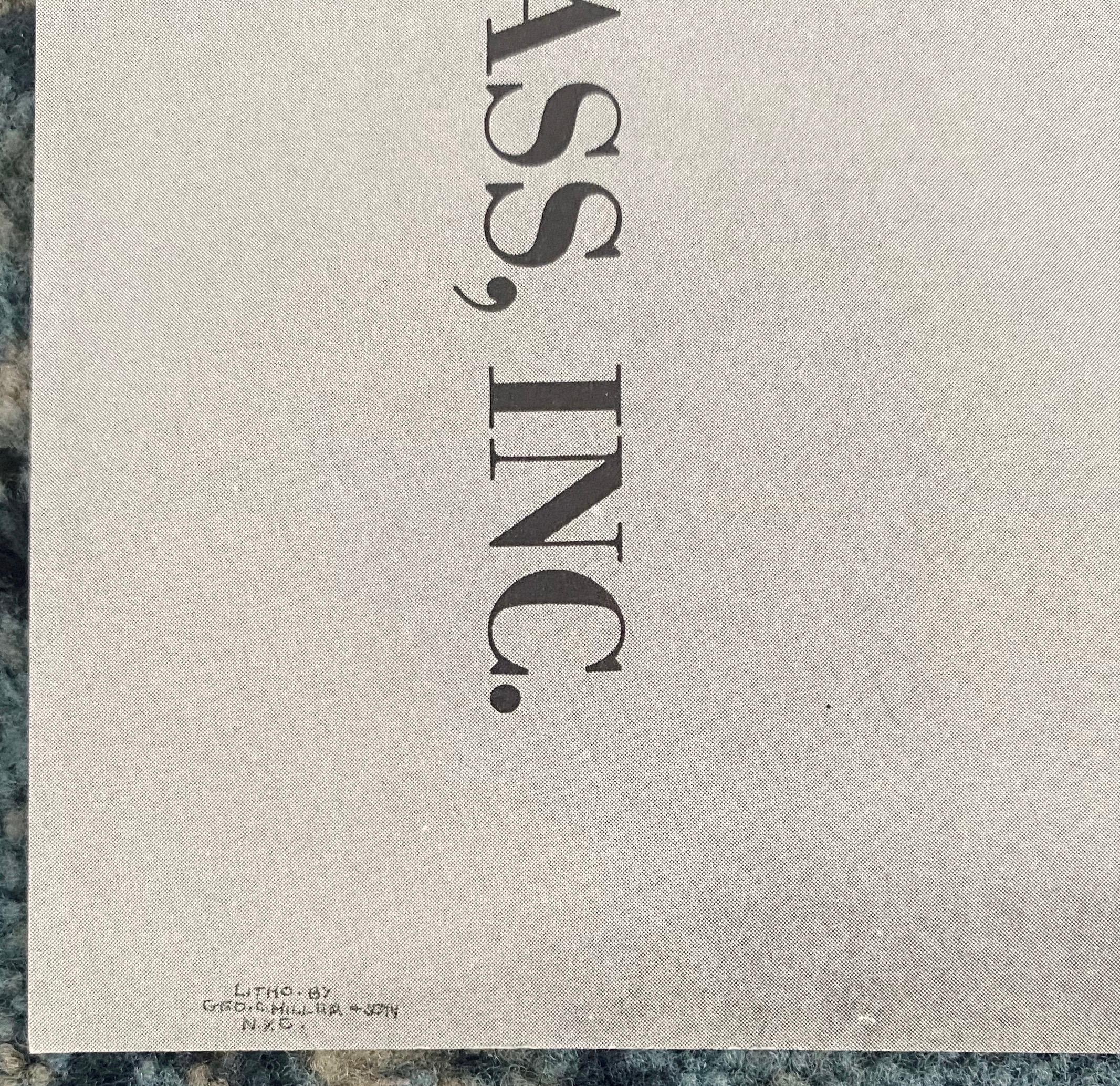Poster litografico d'epoca William King Terry Dintenfass Gallery NYC in vendita 1