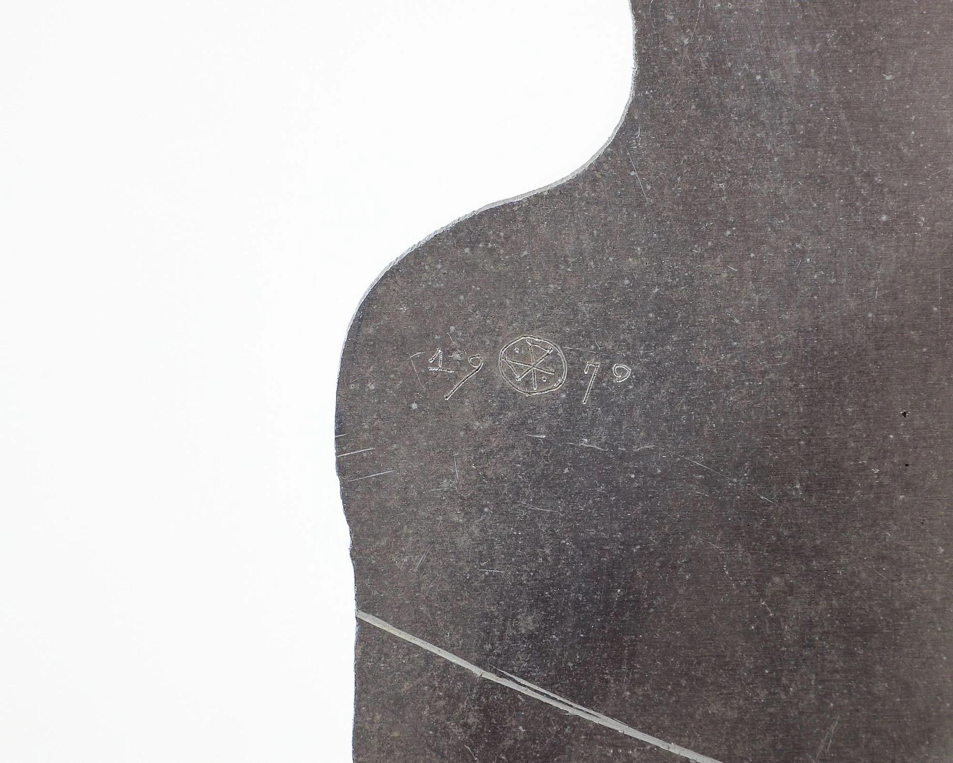 1970s Steel Modernist Abstract Kinetic Puzzle Sculpture 