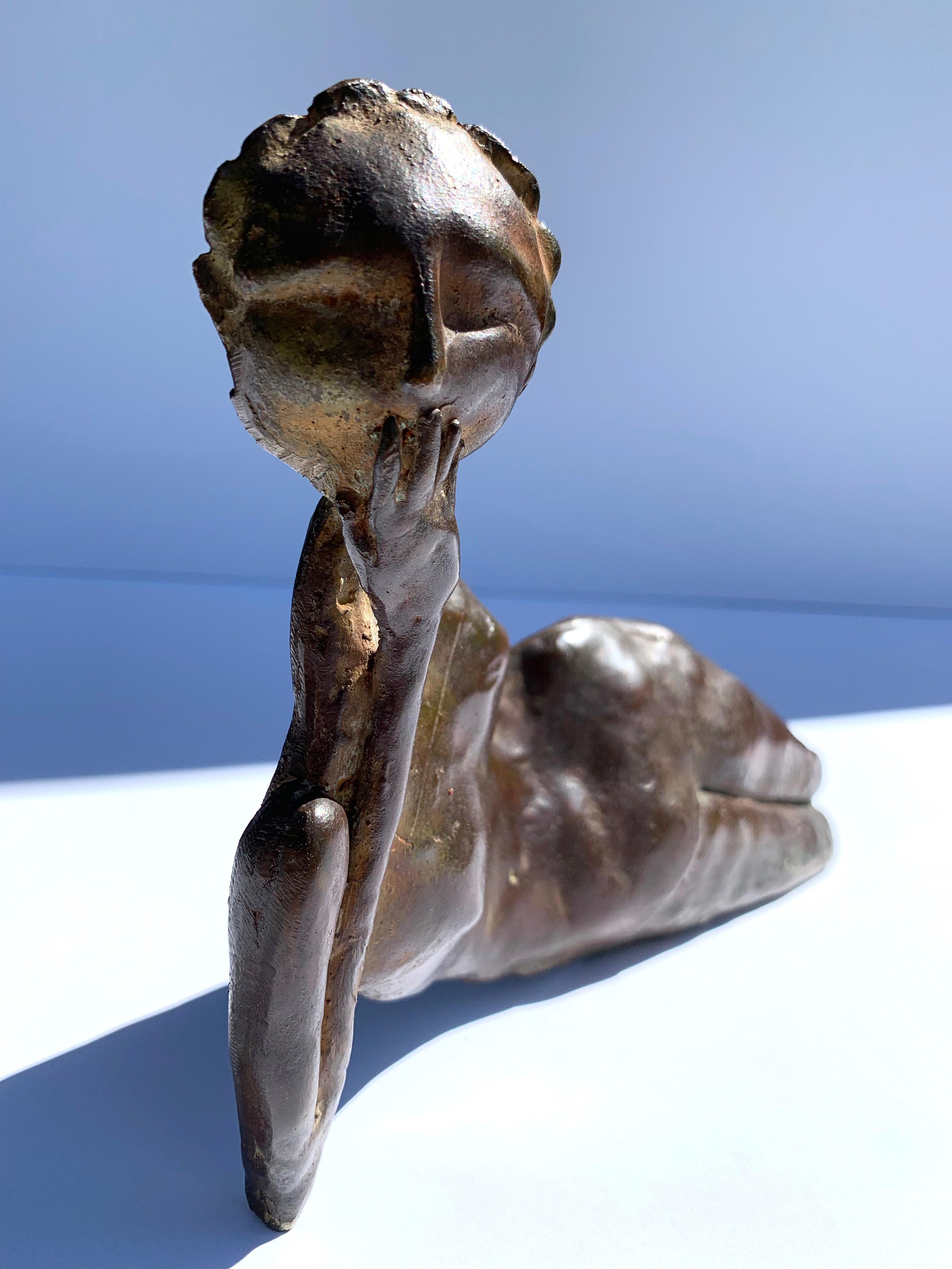 Reclining Figure (woman) For Sale 5