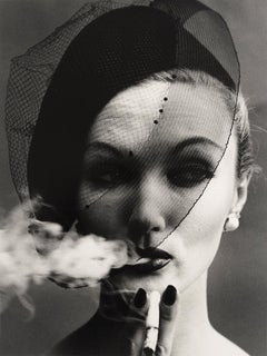 Vintage Smoke and Veil, Paris (Vogue)