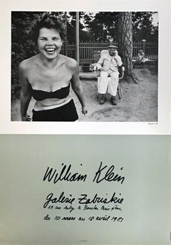 William Klein Bikini Moscow exhibition poster (William Klein Paris 1981) 