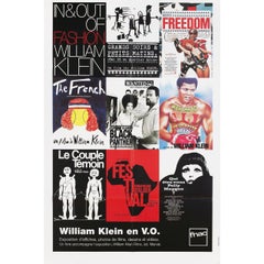 William Klein en V.O. 1998 French Half Grande Exhibition Poster