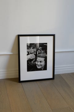 William Klein, Cuatro cabezas, Nueva York, 1955 / impreso en 1981