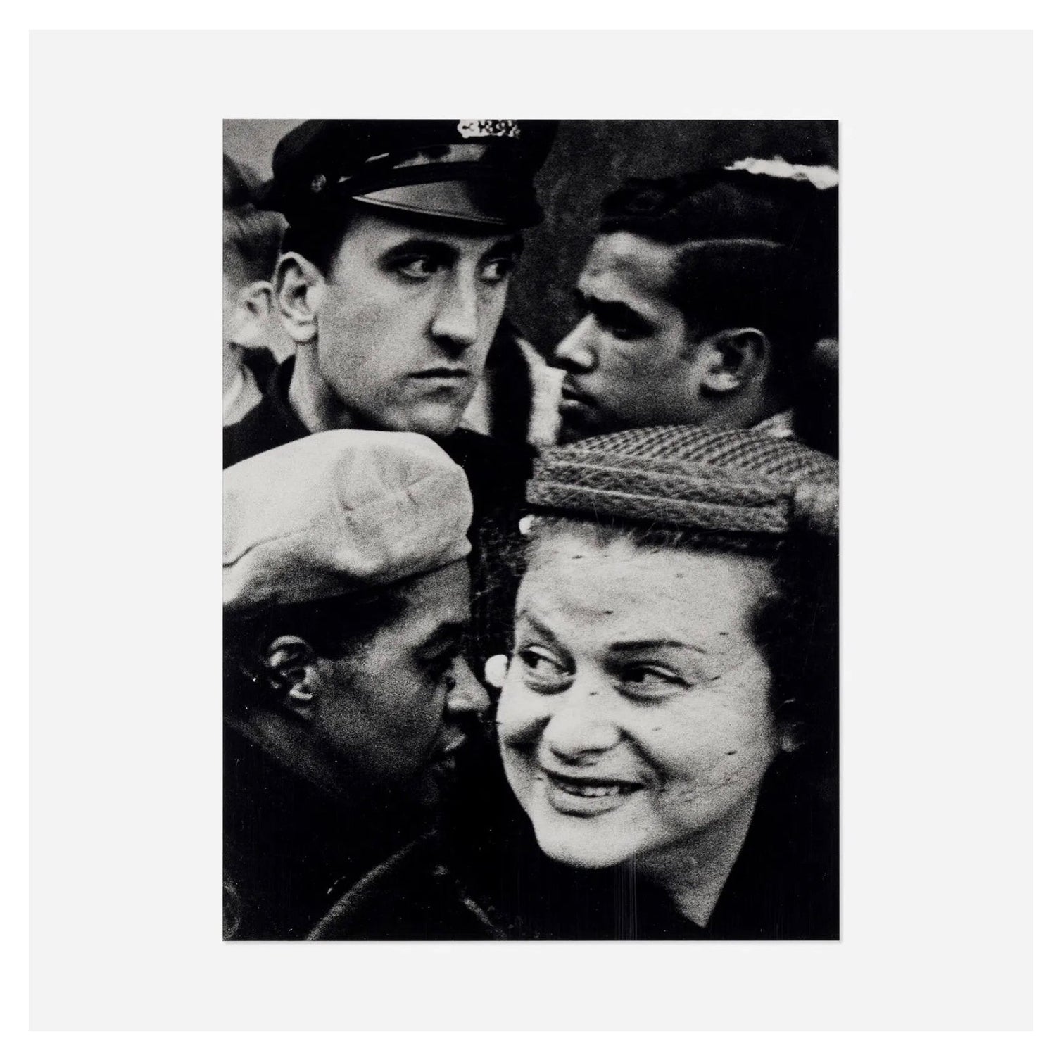William Klein, Four Heads, New York, 1955 / imprimé en 1981 en vente