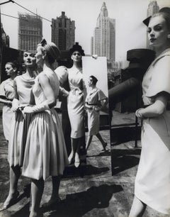 Evelyn, Isabella, Nena, 
Mirrors, New York (Vogue), 1962
