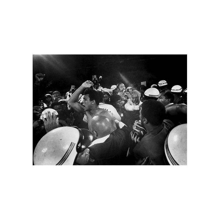 William Klein Black and White Photograph - Muhammad Ali, Kinshasa, Republique Democratique du Congo