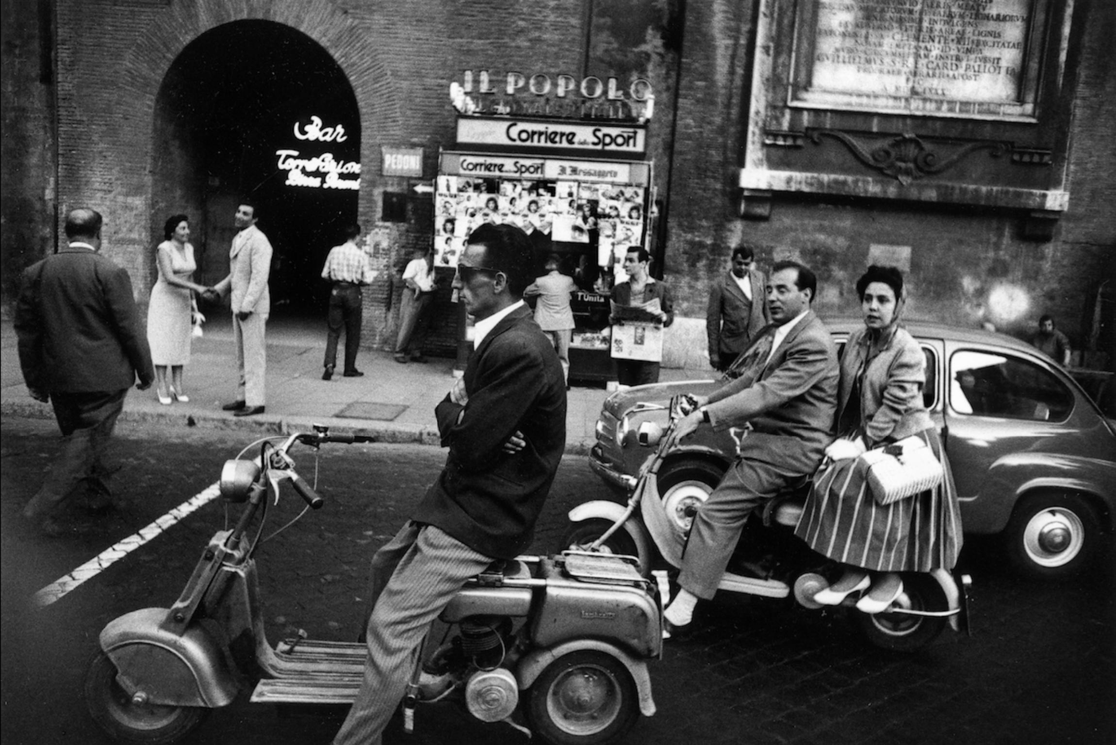Red Light, Piazza Flaminia, Rome, 1956