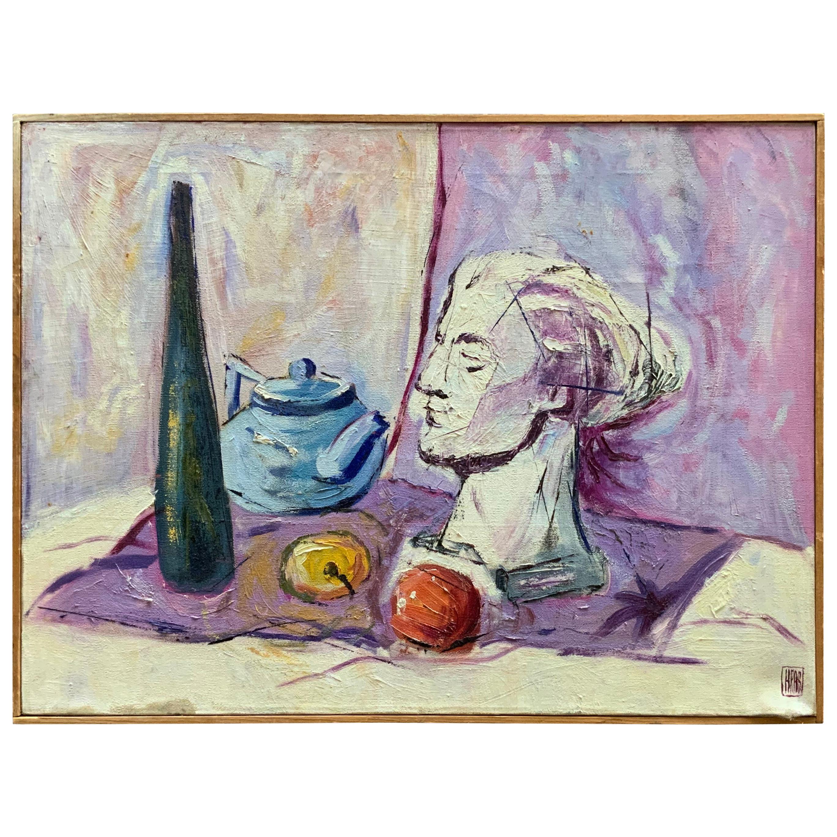 William Krasnoborski Still Life No. 2 Purple Painting