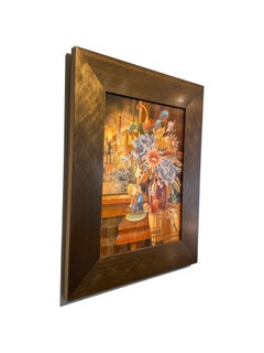 Still Life with Race Riot - Kissing Figurine, Floral Bouquet & Sharp Shooters