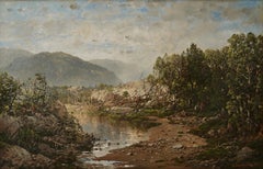Connor's Brook, Maine, 19th Century New England Landscape