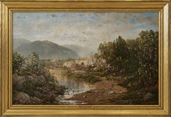Connor
s Brook, Maine, 19th Century New England Landscape