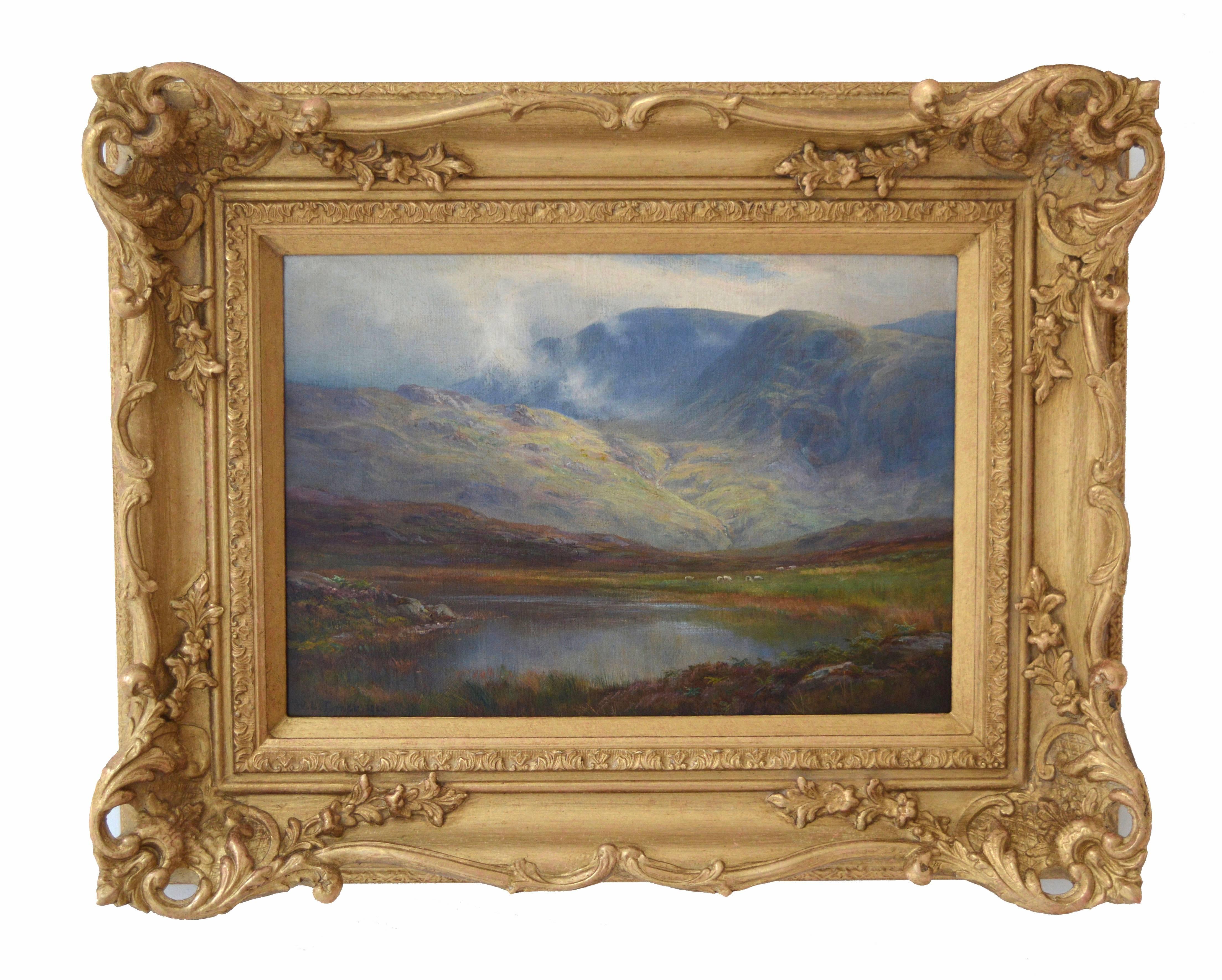 William Lakin Turner Landscape Painting - The Helvellyn Range, Lake District National Park 