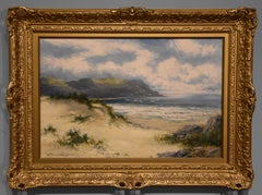 Oil Painting by William Langley "The Beach View"