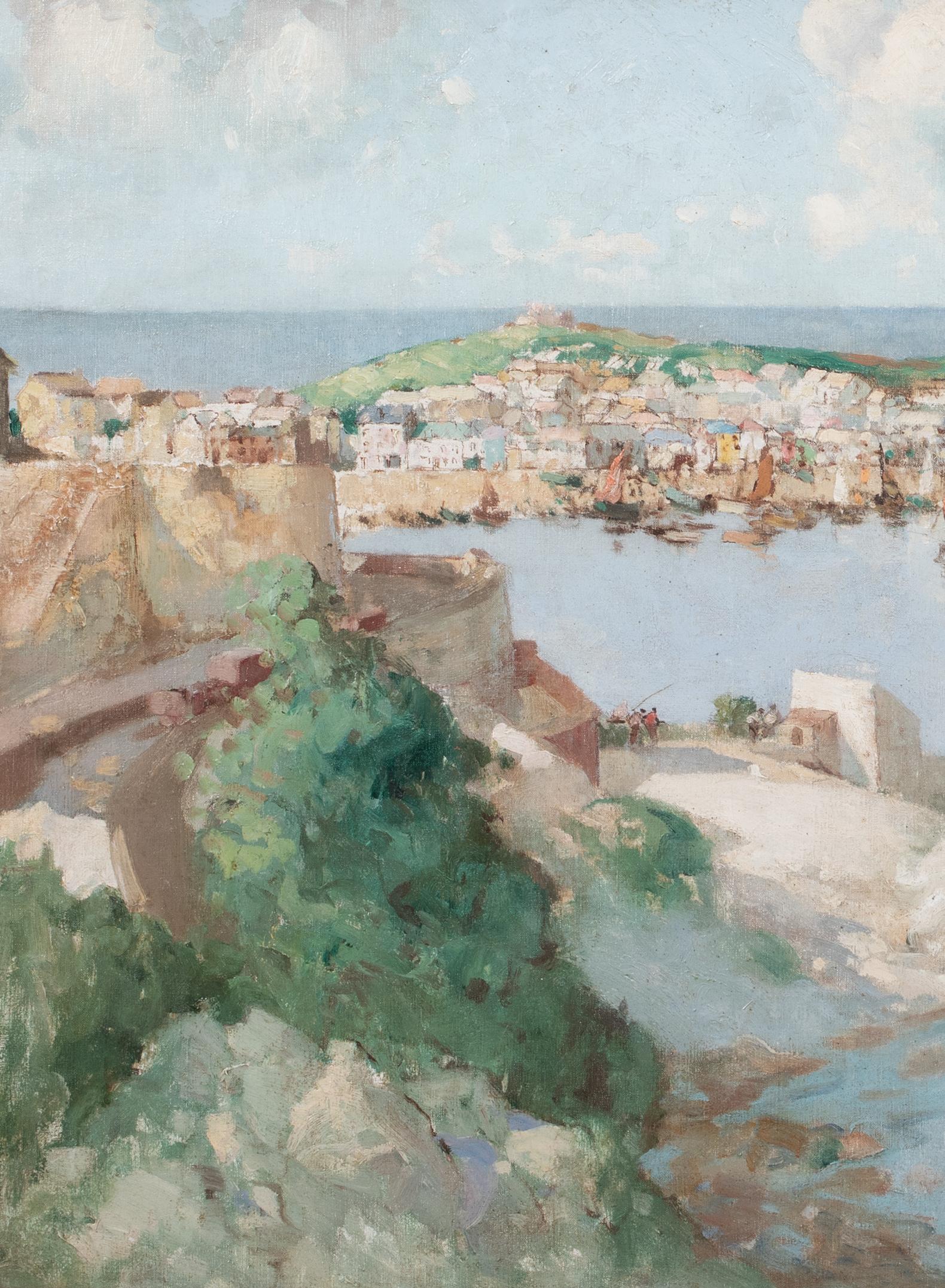 St Ives, principios del siglo XX  por WILLIAM LEE HANKEY (1869-1952)  Grande Principios del siglo XX en venta 6