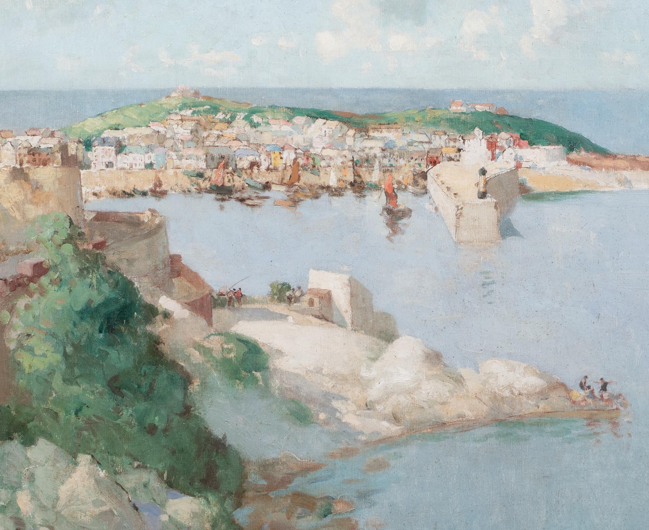 St Ives, principios del siglo XX  por WILLIAM LEE HANKEY (1869-1952)  Grande Principios del siglo XX en venta 1