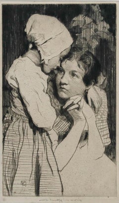 William Lee-Hankey (1869-1952) - Framed Early 20th Century Etching, Confession