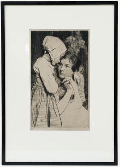 William Lee-Hankey (1869-1952) - Framed Early 20th Century Etching, Confession