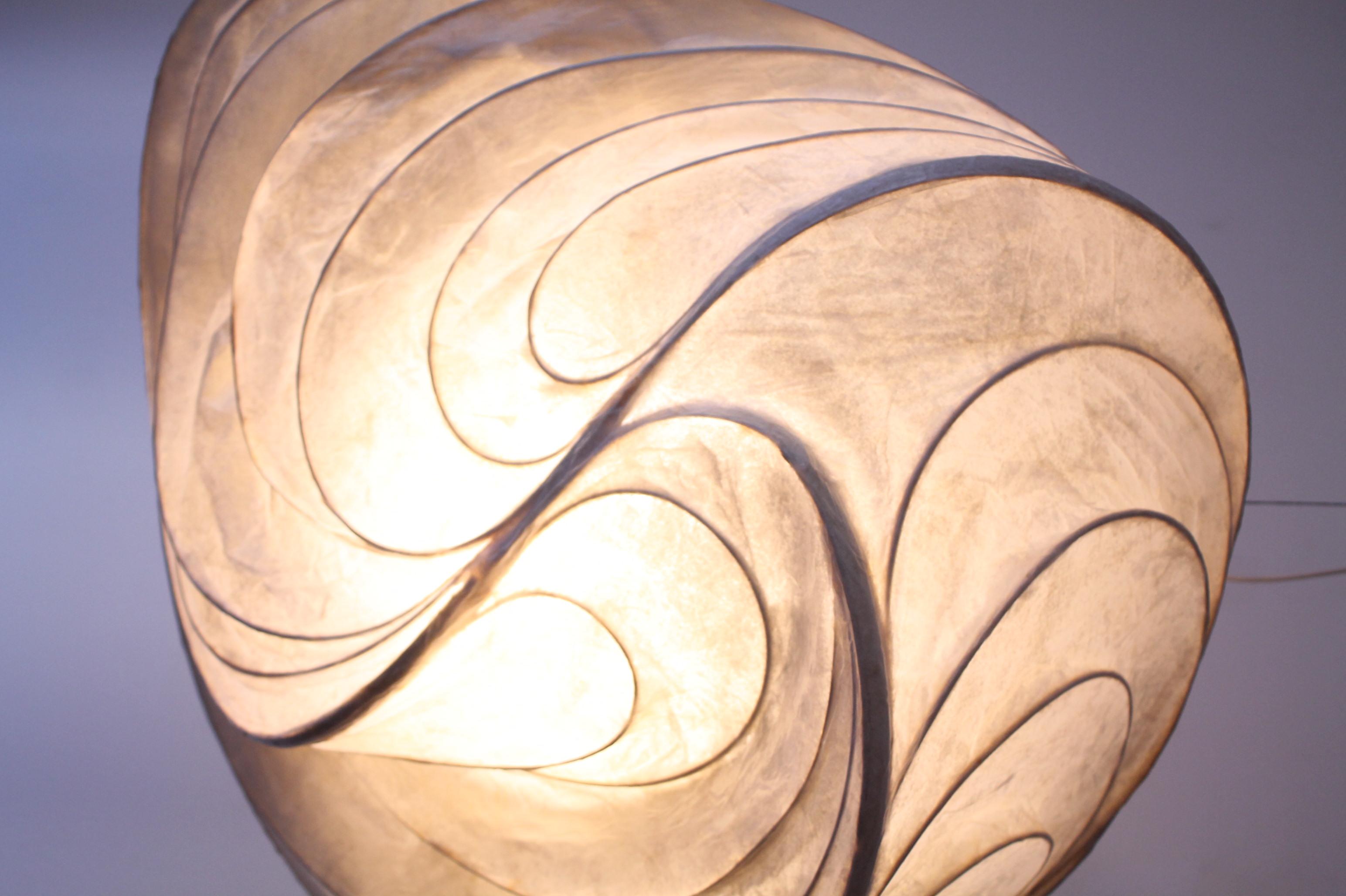 William Leslie  Signed sculptural lightning (78height-70w-48d cm) Excellent! For Sale 3