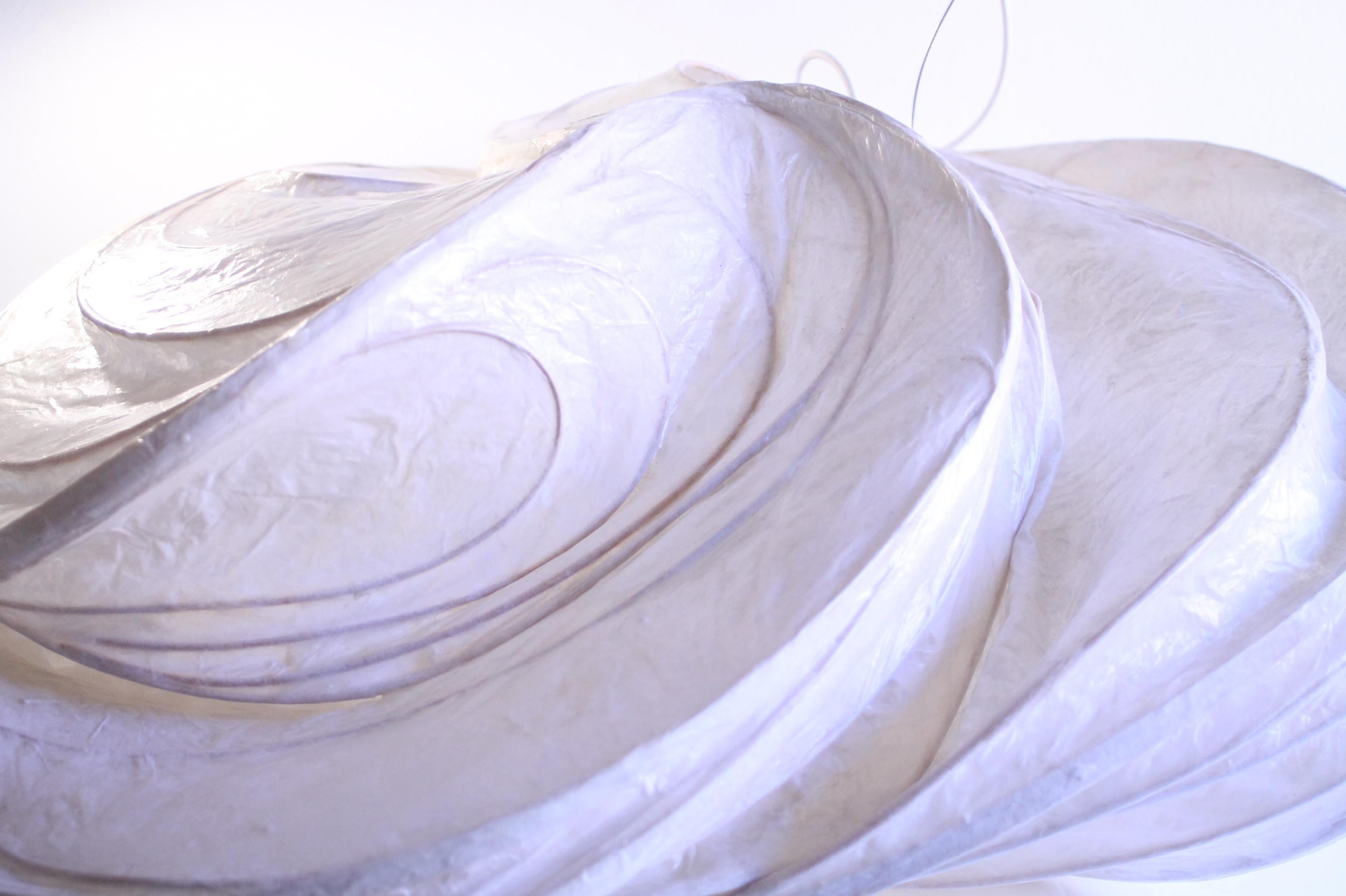 William Leslie  Signed sculptural lightning (78height-70w-48d cm) Excellent! For Sale 5