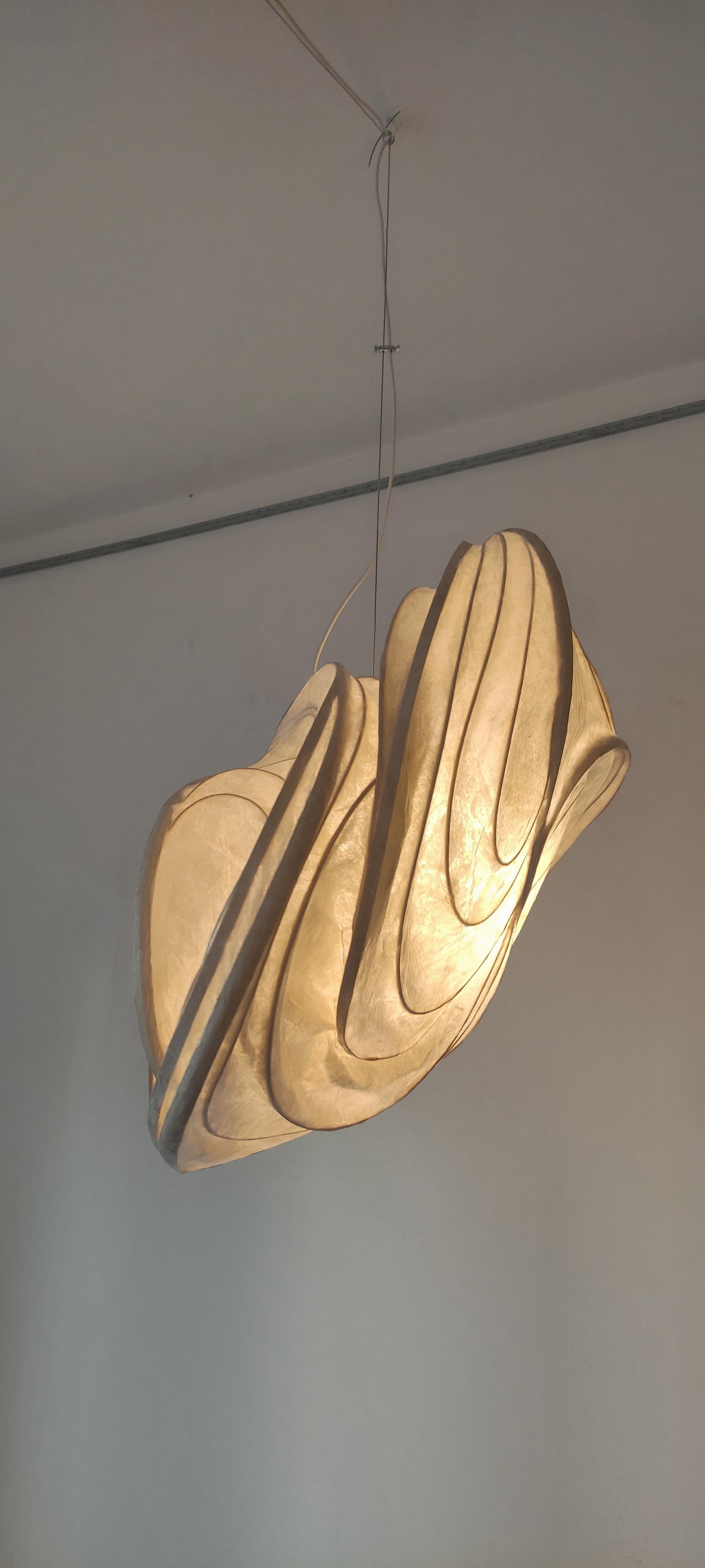 William Leslie  Signed sculptural lightning (78height-70w-48d cm) Excellent! For Sale 8