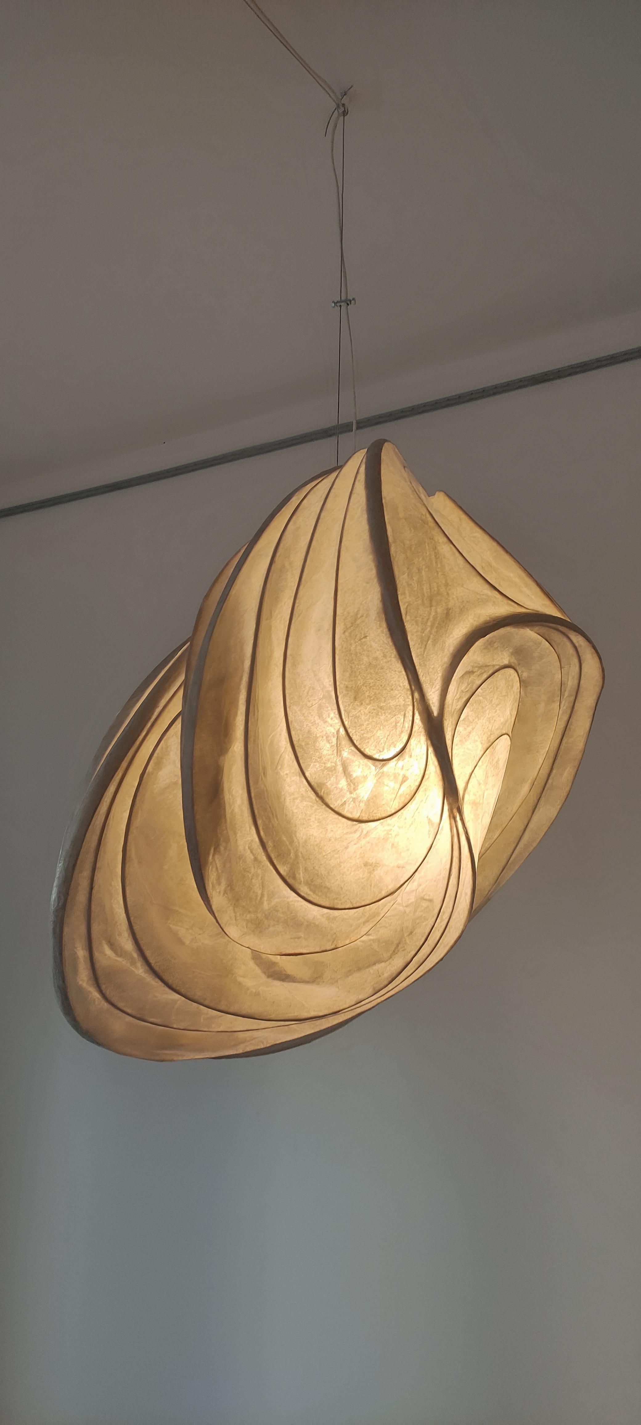 William Leslie  Signed sculptural lightning (78height-70w-48d cm) Excellent! For Sale 9