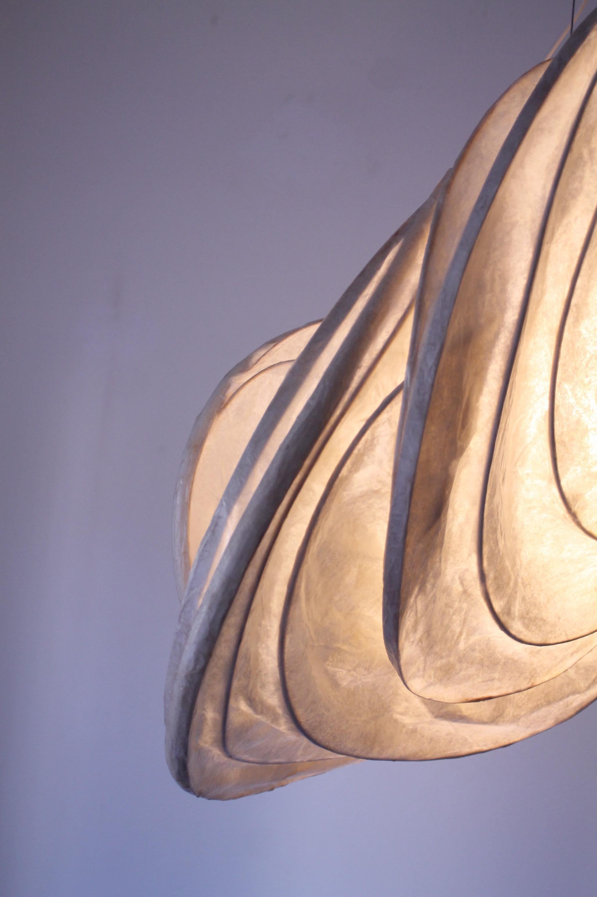 William Leslie  Signed sculptural lightning (78height-70w-48d cm) Excellent! In Excellent Condition For Sale In Firenze, FI