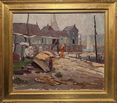 "Rockport" William Lester Stevens, North East Coastal American Landscape