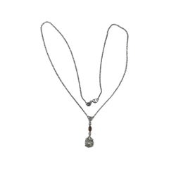 William Levine Fine Jewels Platinum Diamond Necklace
