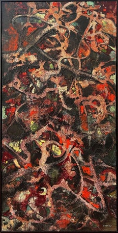 "Wildness Lies in Wait" William Littlefield, Abstract Expressionism