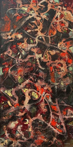 "Wildness Lies in Wait" William Littlefield, Abstract Expressionism