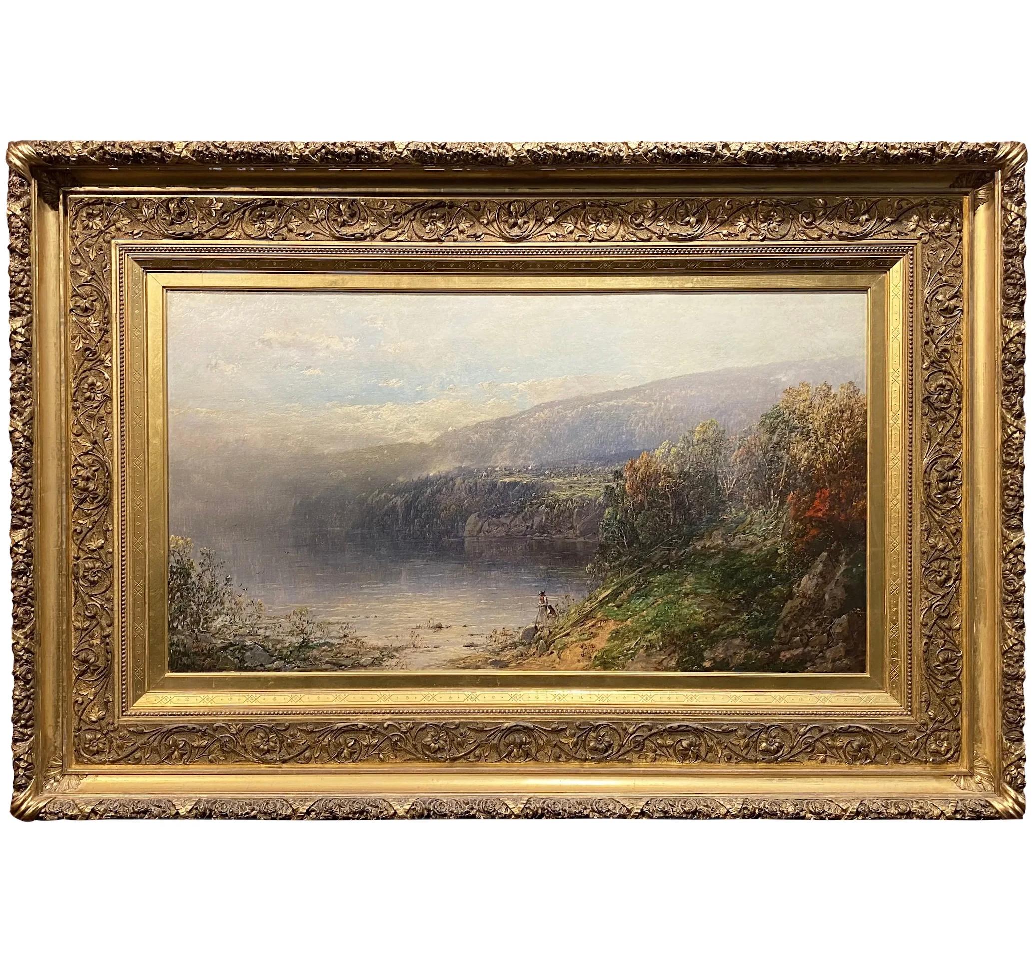 William Louis Sonntag Sr. Landscape Painting - Autumn Landscape
