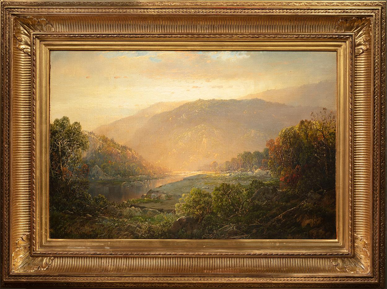Hudson Valley  - Painting by William Louis Sonntag Sr.