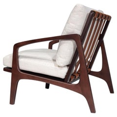 William Lounge Chair, Walnut