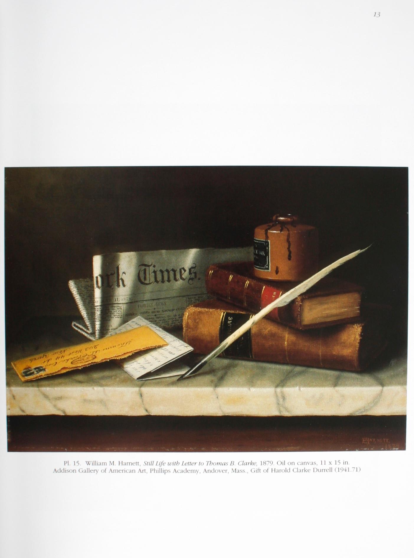 American William M. Harnett, First Edition Exhibition Catalogue