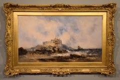 Oil Painting by William Macalpine "Bamburgh Castle"