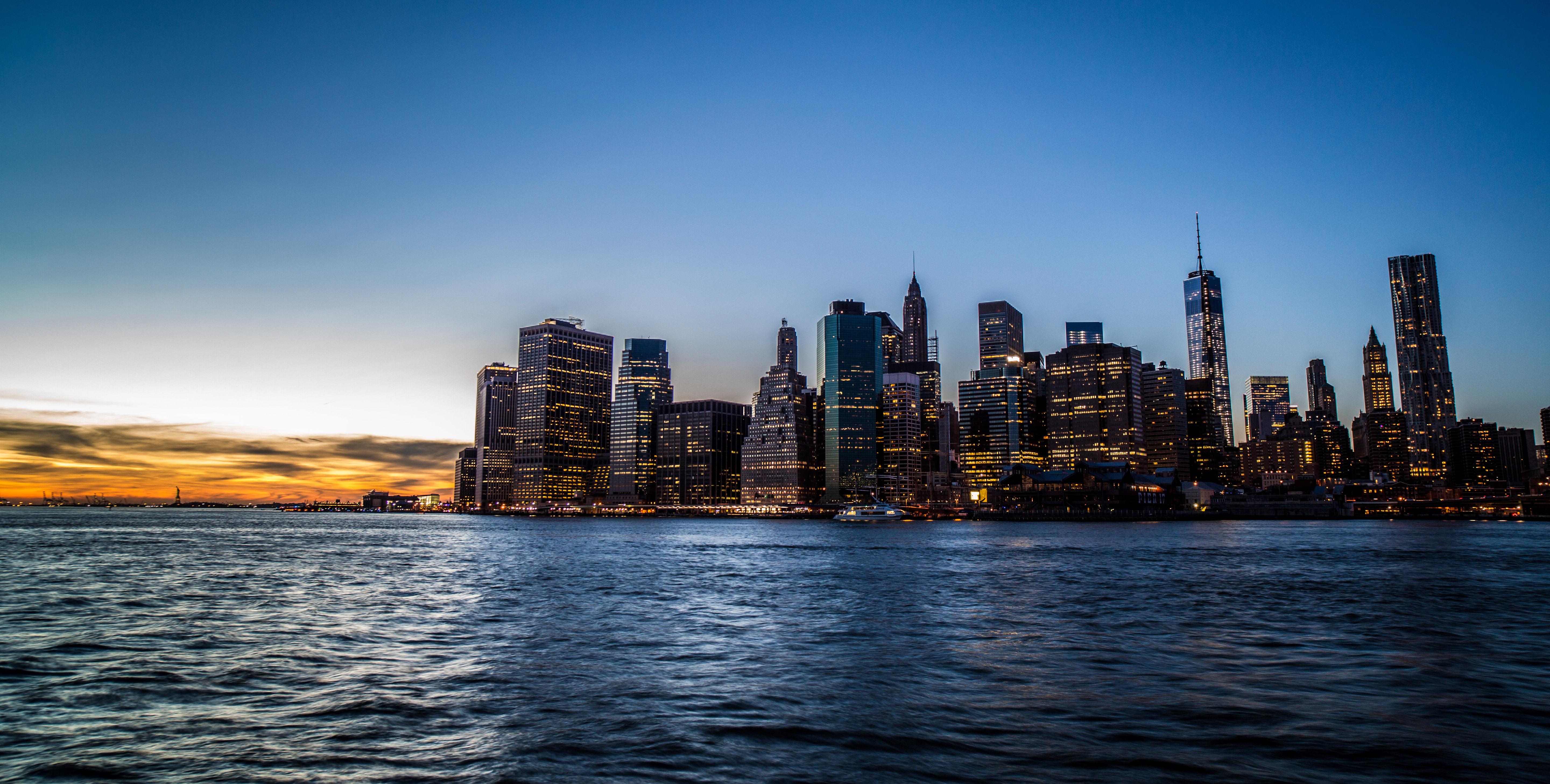 William Mackie Landscape Photograph - Brooklyn Heights View, Original Cityscape Photography