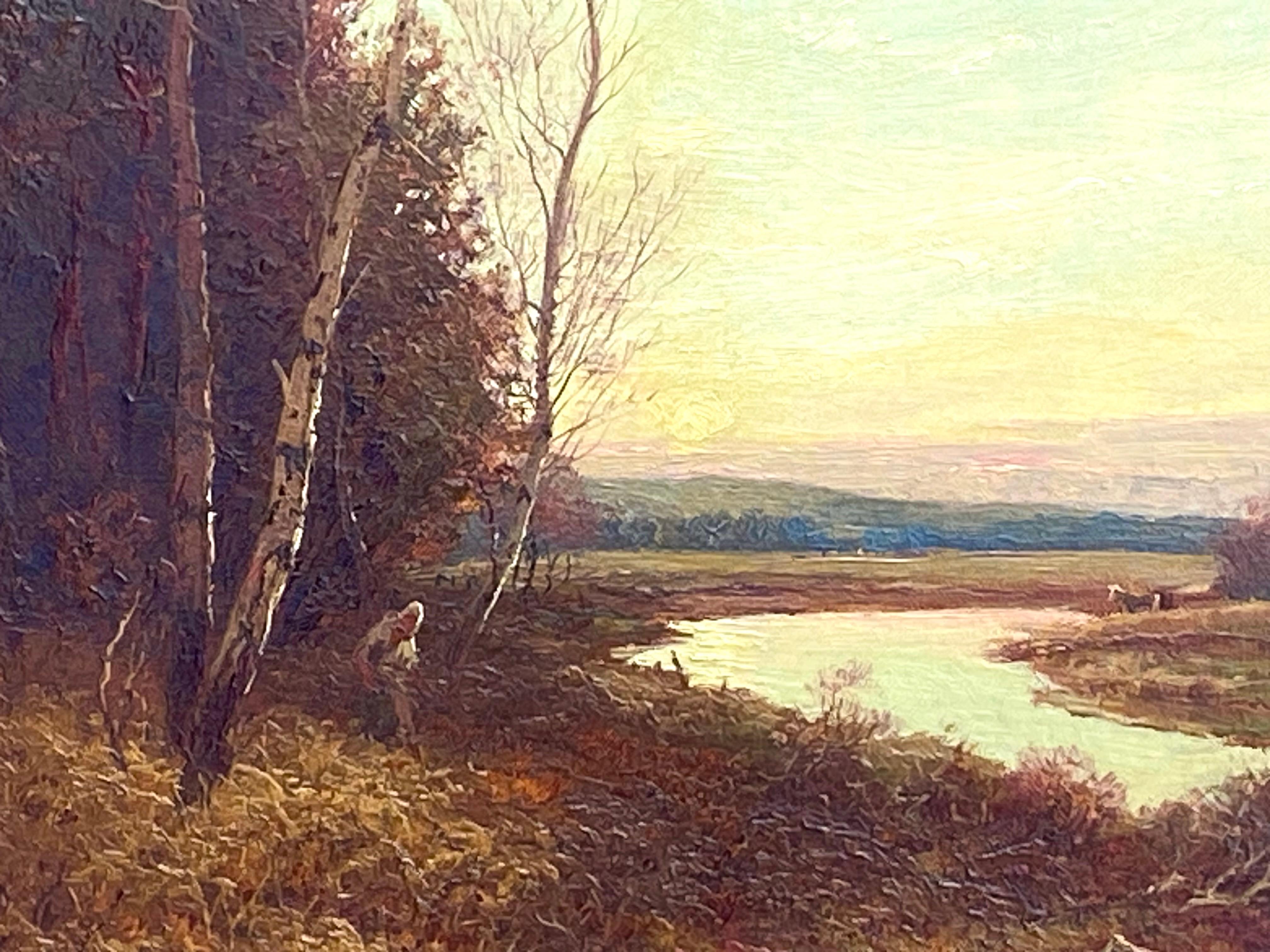 
Ti presentiamo un dipinto originale ad olio su tela di ottima fattura del noto artista britannico William Manners.  Firmato e datato 1902 in basso a destra.  Le condizioni del dipinto sono eccellenti.  Nessun restauro.  La cornice è originale del