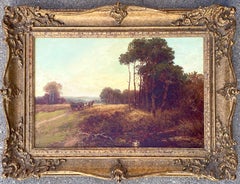 “Horse drawn Wagon with Figure”