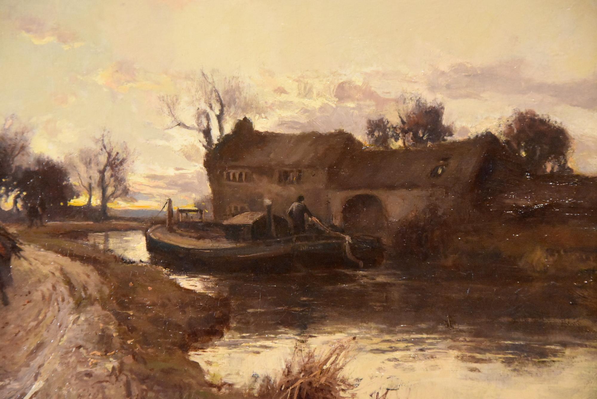 Pintura al óleo de William Manners 