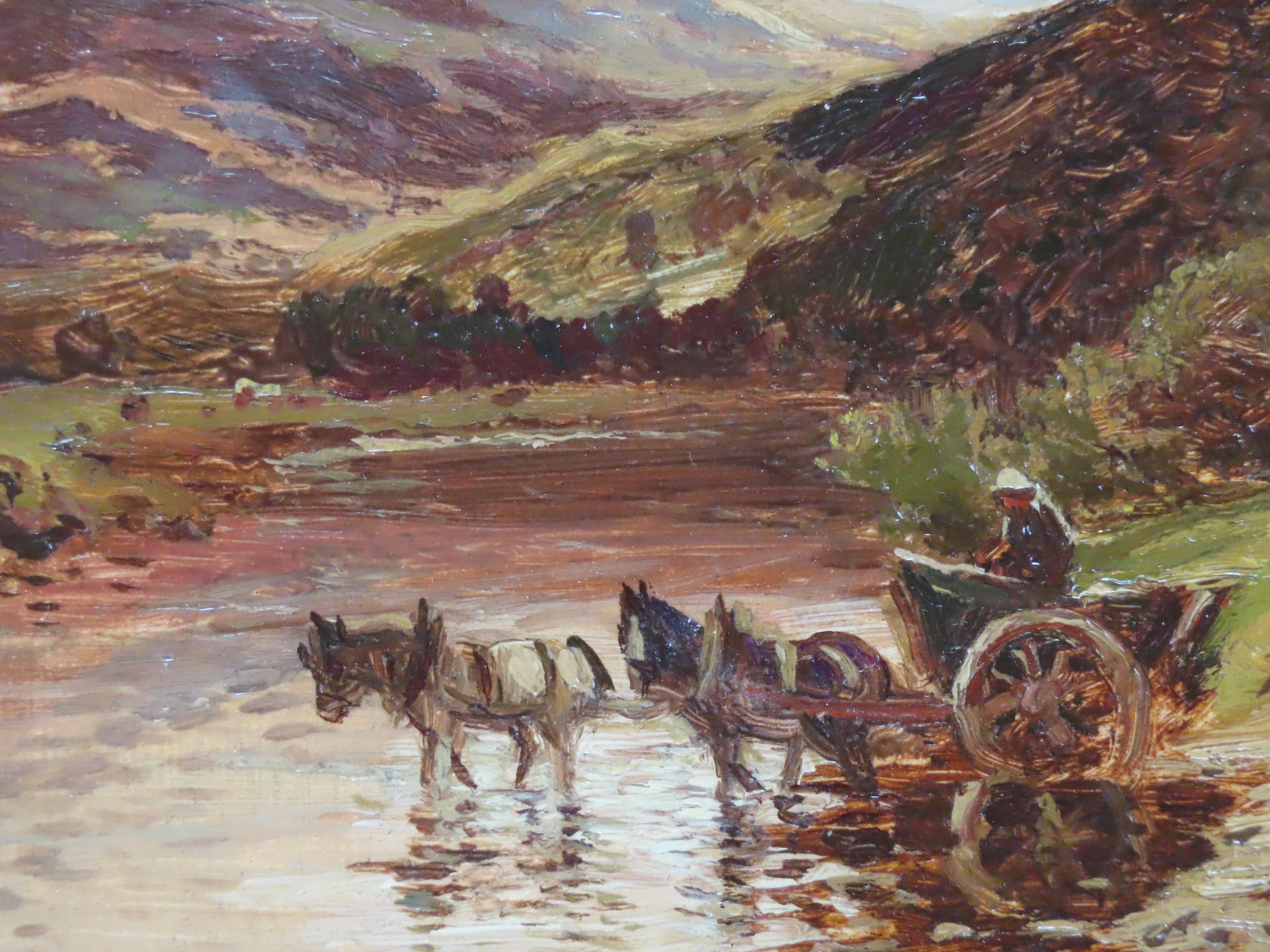 Pair of Original Oils on Board, William Manners, R.B.A. 