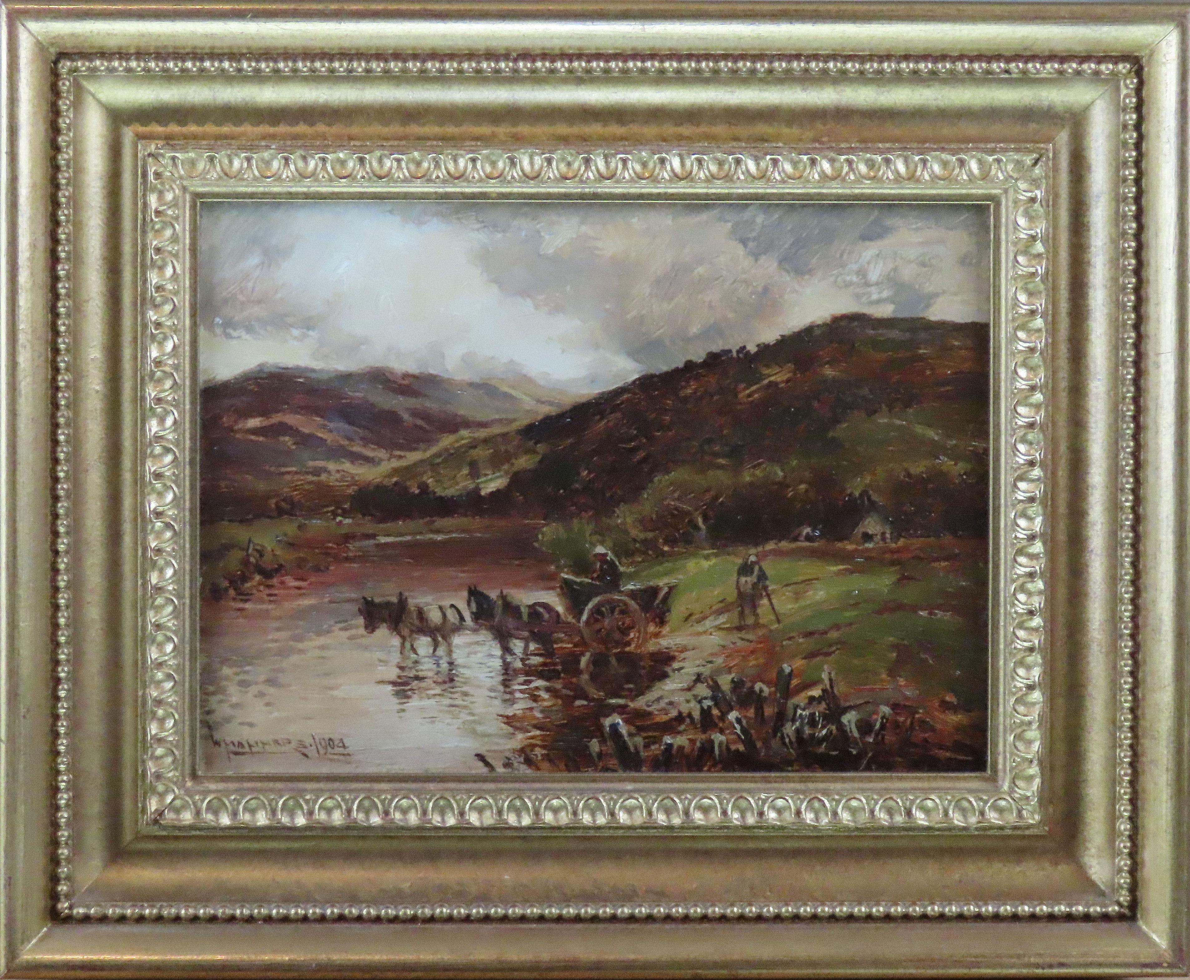 Pair of Original Oils on Board, William Manners, R.B.A. 