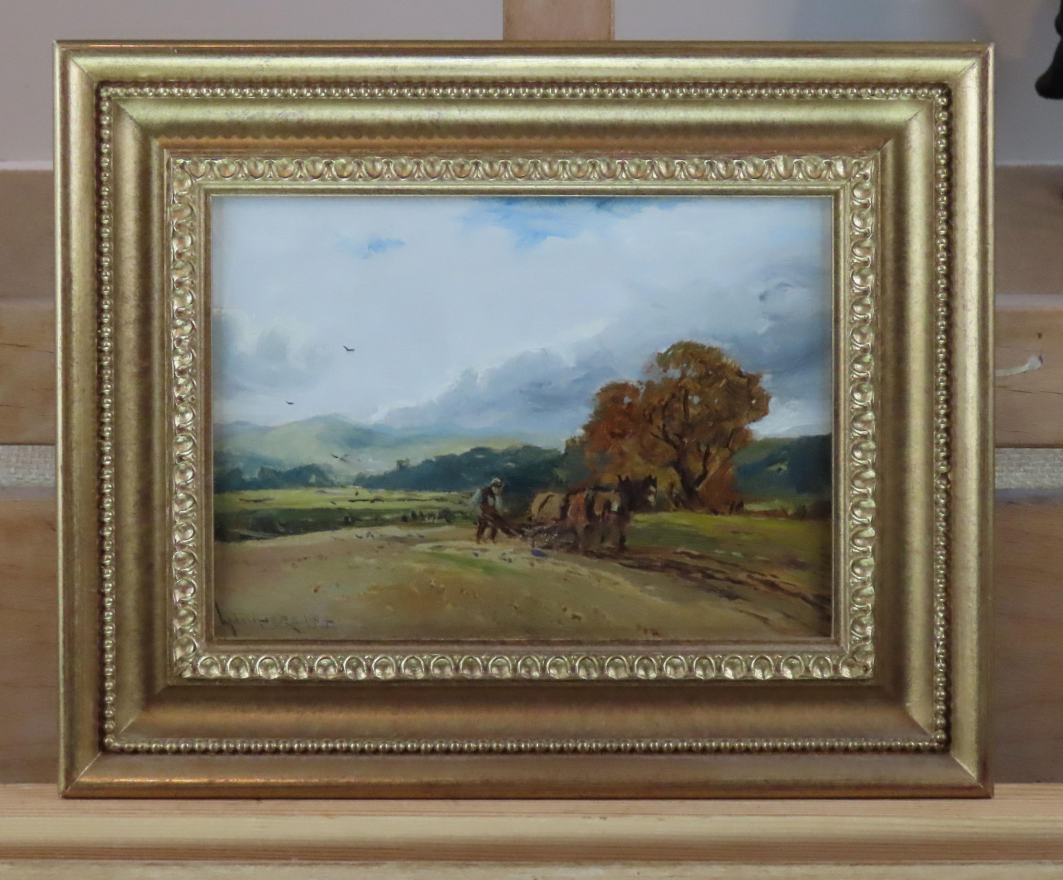 Pair of Original Oils on Board, William Manners, R.B.A. 