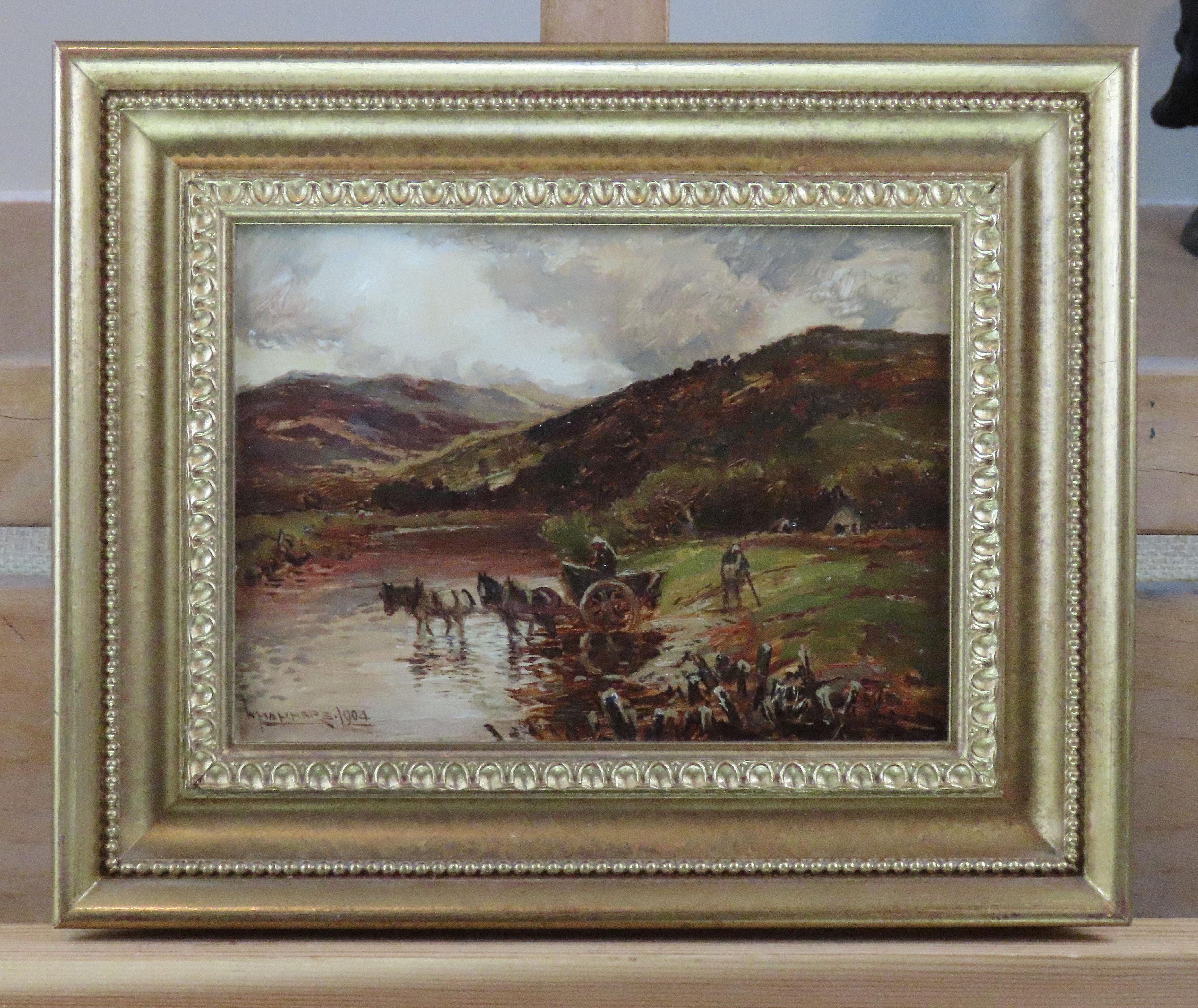 Pair of Original Oils on Board, William Manners, R.B.A. 