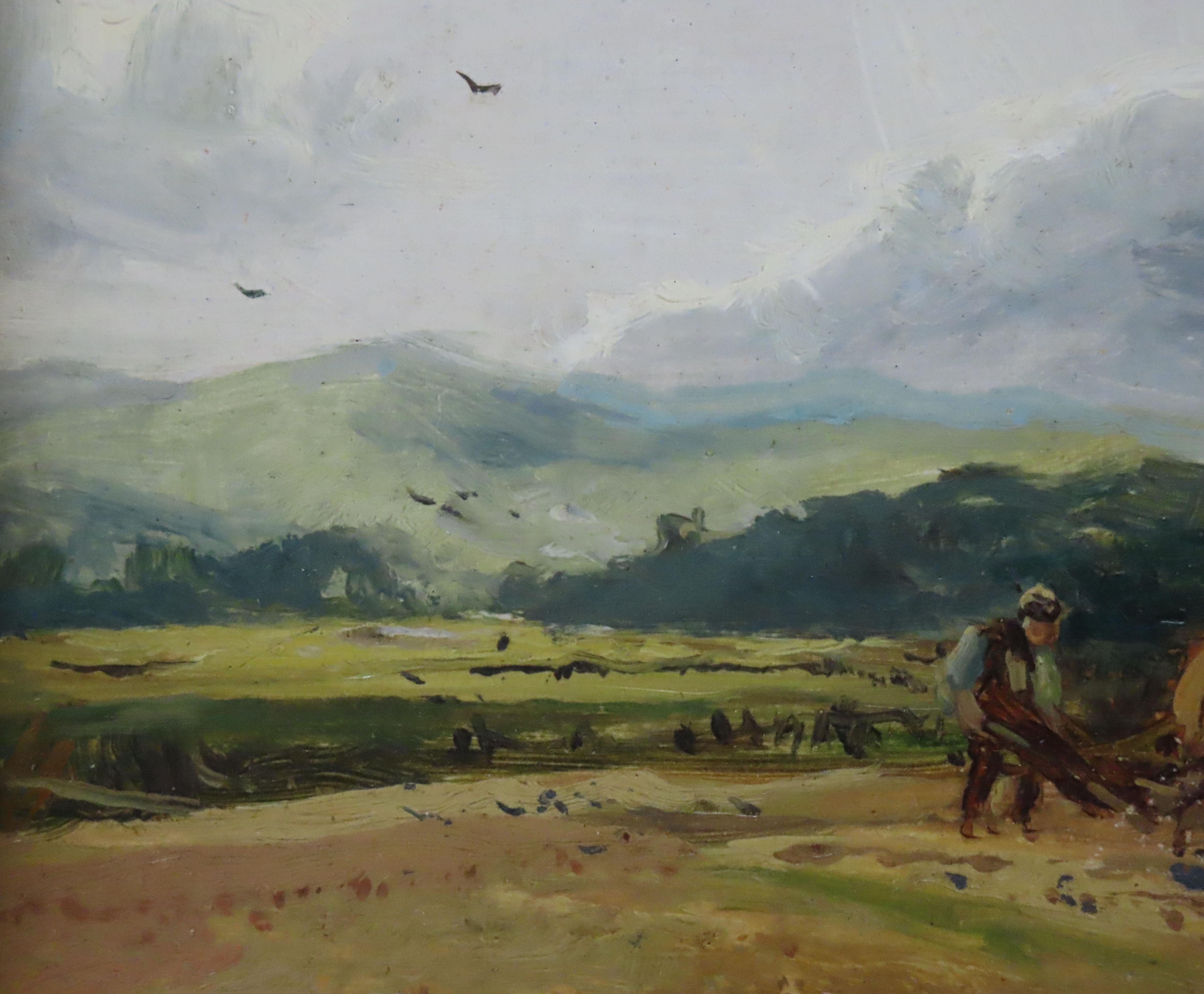 Pair of Original Oils on Board, William Manners, R.B.A. 
