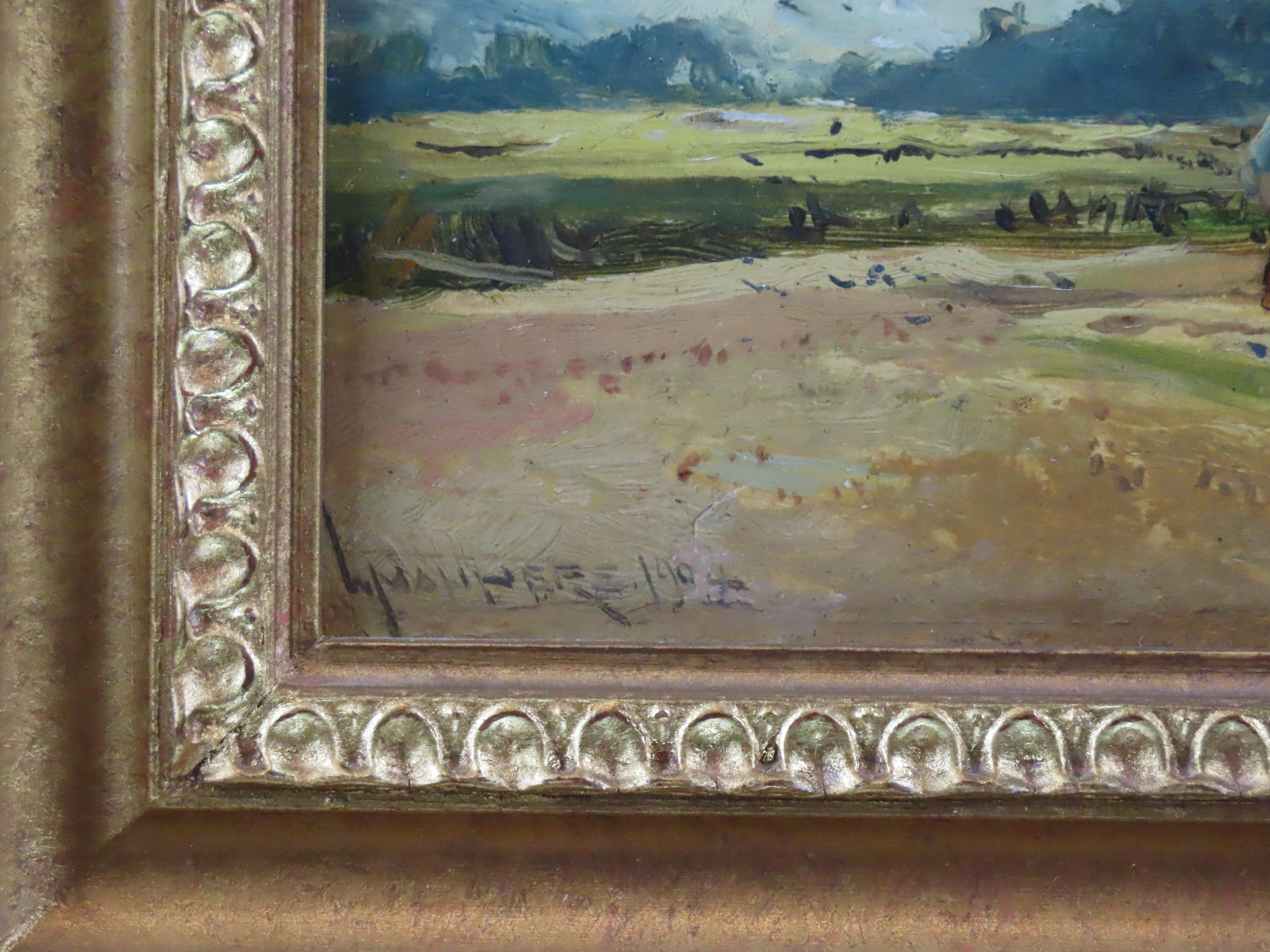 Pair of Original Oils on Board, William Manners, R.B.A. 