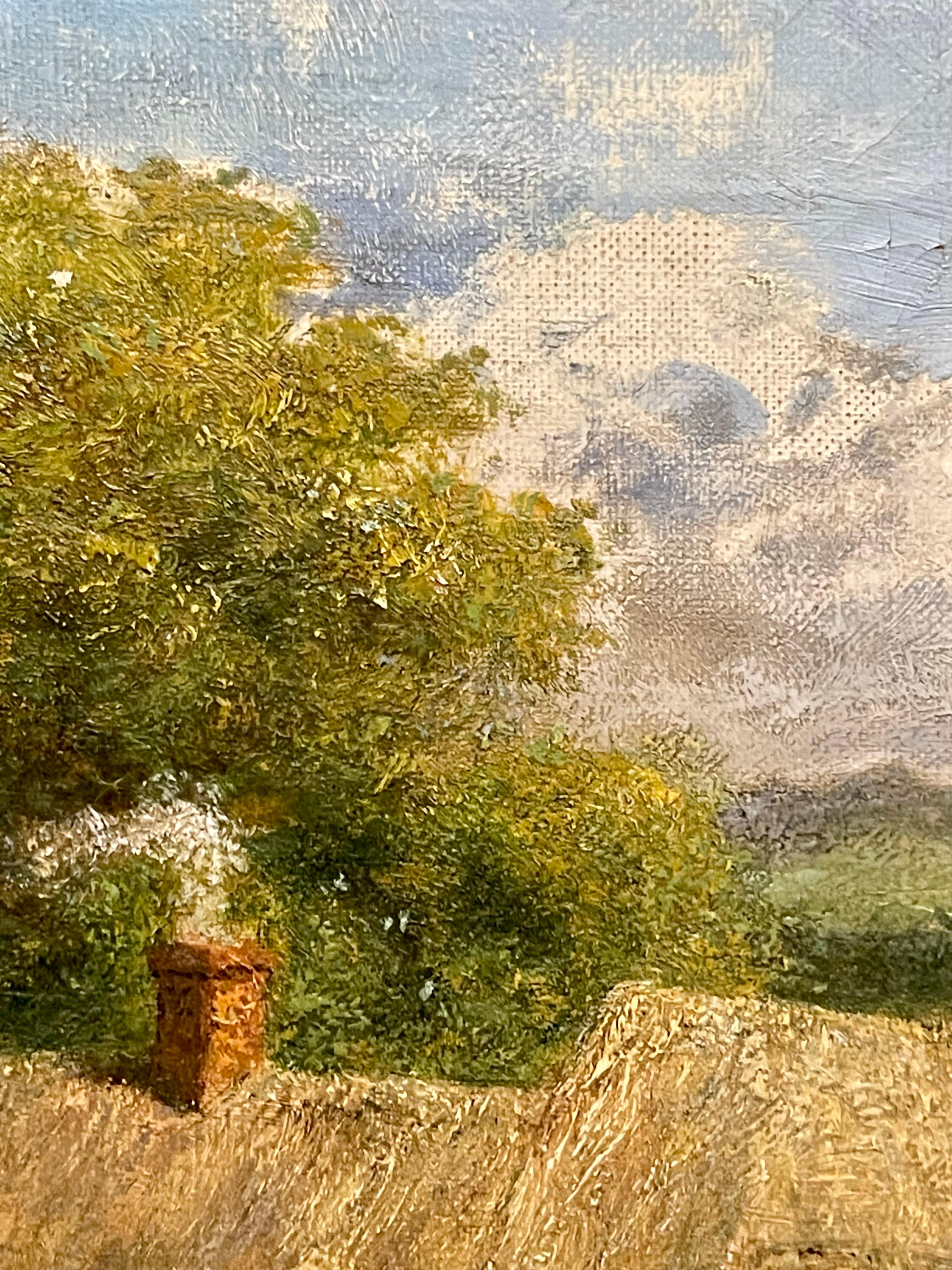 Paesaggio di campagna vittoriano 